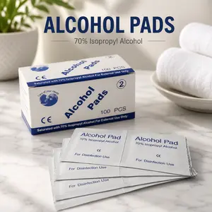 70% Isopropyl Alcohol Pad - 100 pcs Healthcare Care