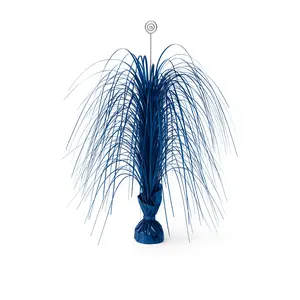 Royal Blue Metallic Spray Centerpiece