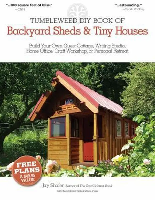 USED Book - The Tumbleweed DIY Book of Backyard Sheds and Tiny Houses: Build your own guest cottage, writing studio, home office, craft workshop, or personal retreat by Jay Shafer (Paperback) - english