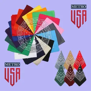 12 Colorful 100% Cotton Bandanas Set for Unisex Perfect Multi-Purpose Accessories – Use as Scarf, Headband, or Handkerchief for Parties, Festivals, Hiking & Daily Wear!
