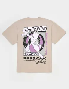 POKEMON Mewtwo Mens Boxy Tee