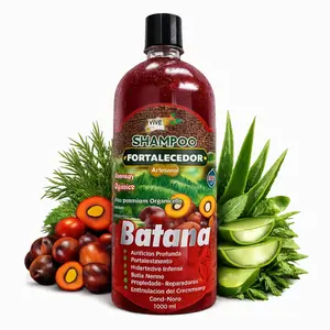 1000ML Batana Strengthening Shampoo | 1 Liter (33 fl oz) | with Real Batana Oil, Moringa, Rosemary & Aloe Vera | Deeply Nourishing Botanical Hair Cleanse, Hydration, Natural Shine & Fuller-Looking Hair