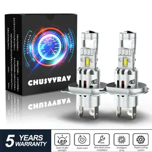 2PCS For Toyota Highlander 2008 2009 2010 H4 LED Headlight High Low Beam Bulb 30000LM