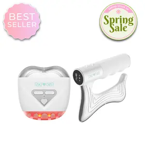RIKI Sculptress PRO 2.0 & RIKI Sculptor Full-Body & Facial Contouring System with EMS Heat & LED Light for Muscle Recovery and Advanced Facial Sculpting