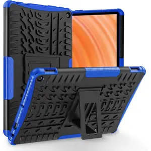 for Fire  10 Tablet Case 13th Generation 2023 and  Kindle Fire HD10 Case 2023, Heavy Duty  Layer Shockproof  Resistance Protective Case with Kickstand for