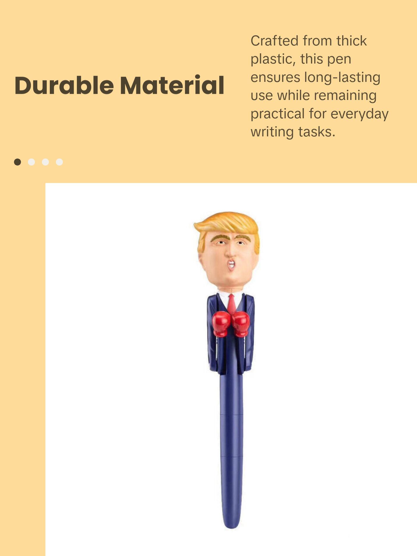 Boxing & Talking Pen Set - Pack of 2 - Ideal for Stress Relief