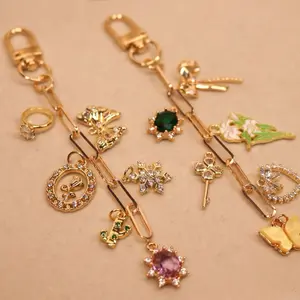 LIVE Build Charm Keychain For Keys/Purse/Bags