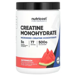 Nutricost Performance, Creatine Monohydrate, Watermelon, 1.1 lb (500 g)