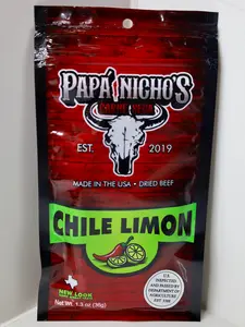 Papá Nicho’s Chile Limon Carne Seca Jerky Pack Beef Jerky Snack