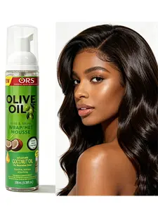 100ML Olive Oil Hair Gel, Suitable for Real Hair and Synthetic Wigs, Long-Lasting Hold, Moisturizing, Smooths, Anti-Frizz, Anti-Static