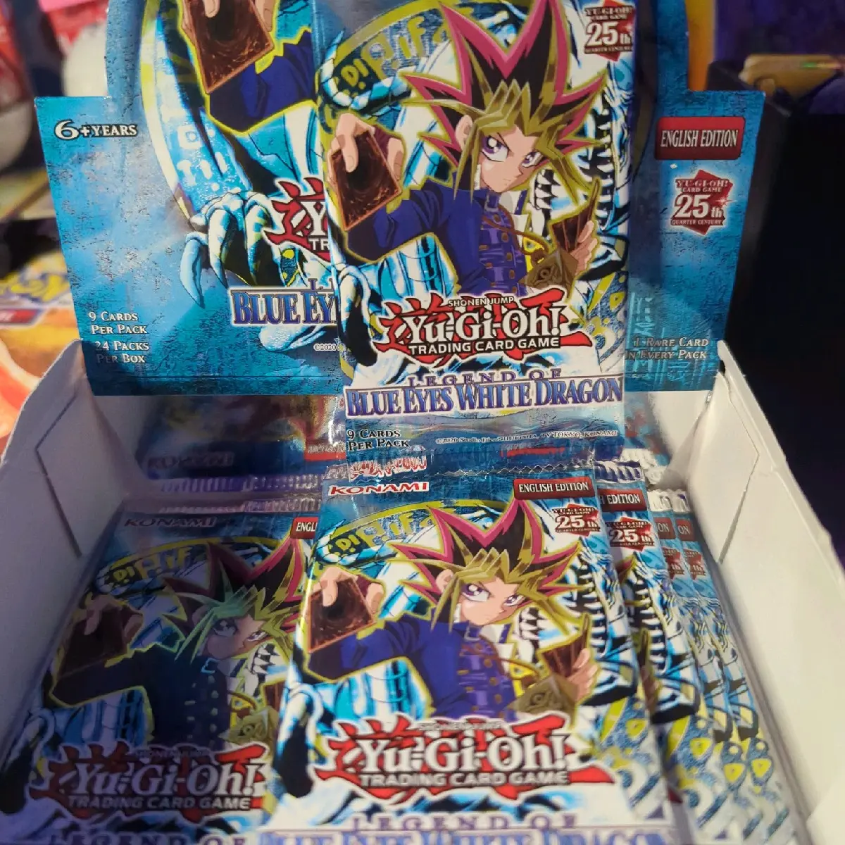Yugioh Legend of the blue eyes dragon 25th
