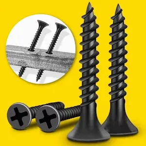 M3.5 Cross Self-tapping Screw, 100pcs/set Locking Screw, Hardware, Suitable for Drywall, Gypsum Board and Light Steel Joist