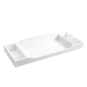 Sorelle Universal Topper for Double Dresser in Vintage White