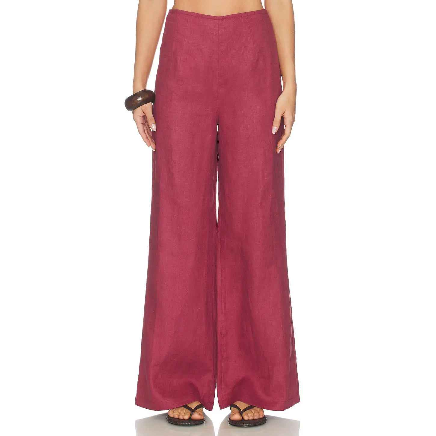 FAITHFULL Syna Pant in Rhubarb
