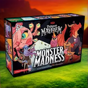 Dungeon Master's Edition Board Game Cards, Collectible Card Game, 100+ Colorful Monster Cards with Unique Abilities, Detailed Character Artwork, Party Games & Role-Playing Adventures