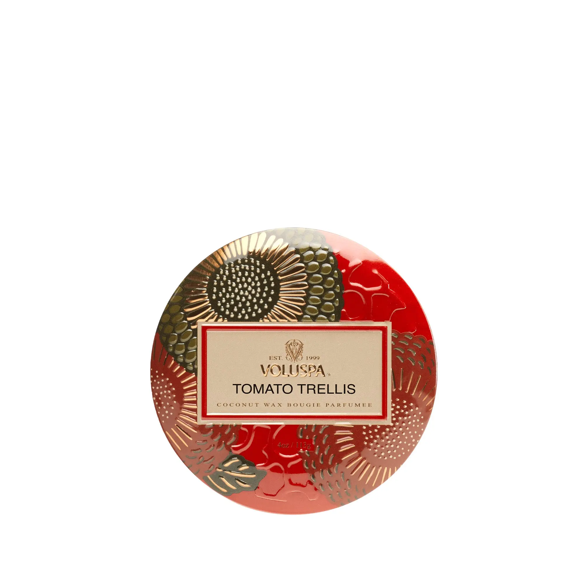 VOLUSPA | Tomato Trellis Mini Tin Candle