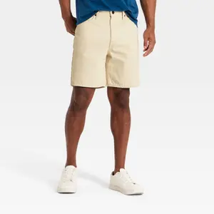 Men's 8" Jean Shorts - Goodfellow & Co™ Cream 33