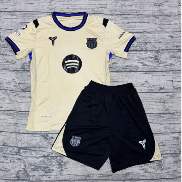 Barcelona FC Away Kit 25/26 - High-Quality Fabric, Match Standard