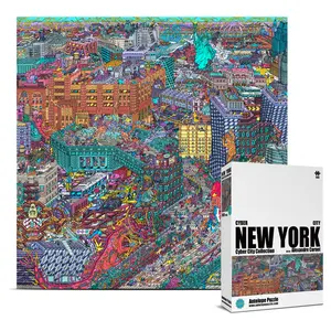 Antelope Puzzle Cyber New York City-The High Line 1000 Piece Jigsaw Puzzle