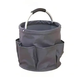 Humwam Multi-Functional Garden Tool Tote – 6 Pockets, Foldable, Portable Organizer for Home and Outdoor Use