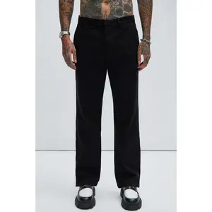 Mac Chino Straight Pants - Black