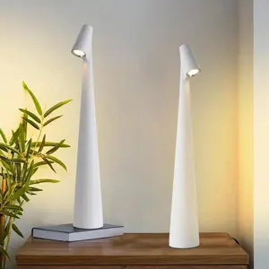 Black Set of 1 Cordless Table Lamps Rechargeable Battery Operated Lamp Touch,Waterproof Desk Lights for Reading,Bedroom, Living Room,Nightstand,3 Levels Brightness