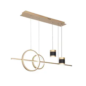 Kitchen Island light Geometric Starry Hanging Light 3-Way