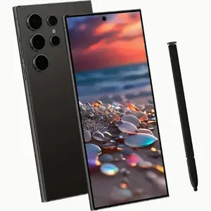 25Ultra Android Smartphone, 6.8 Inch Dual 108MP+48MP Cameras, Long-Lasting 6800mAh Battery, Fast Charging, OTG Function, Facial Recognition Unlocking, Stylus, 12GB RAM +512GB ROM, 5G Network Android 14 OS, Unlock Cellphone for