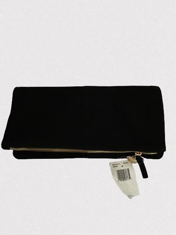 Clare V. Los Angeles Foldable Mini Tote Purse - Black