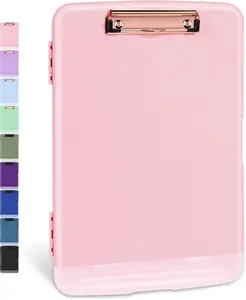 Clipboards with Storage, High Capacity Clip Boards 8.5x11 with Storage, Heavy Duty Nursing Clipboard Folder, Plastic Clipboard with Pen Holder for Women Teachers Work, School & Office Supplies