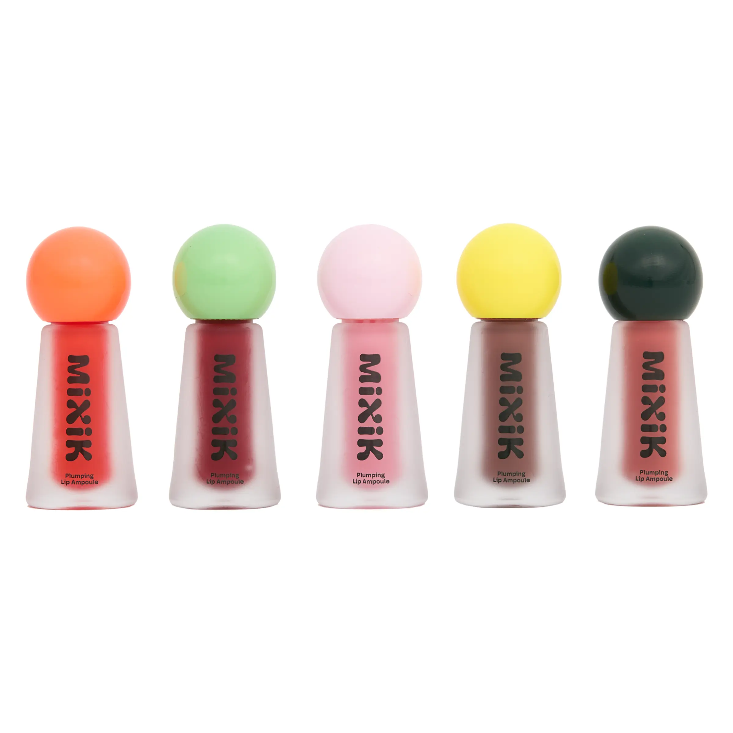 MIXIK SKIN Plumping Lip Ampoule - Lightweight, Glossy, Nourishing, Hydrating Formula Smooth Moisture Lip Volume Argan Oil Hydrate lip plumper