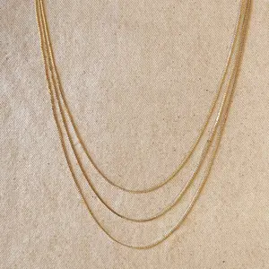 18k Gold Filled Dainty Chain Necklace