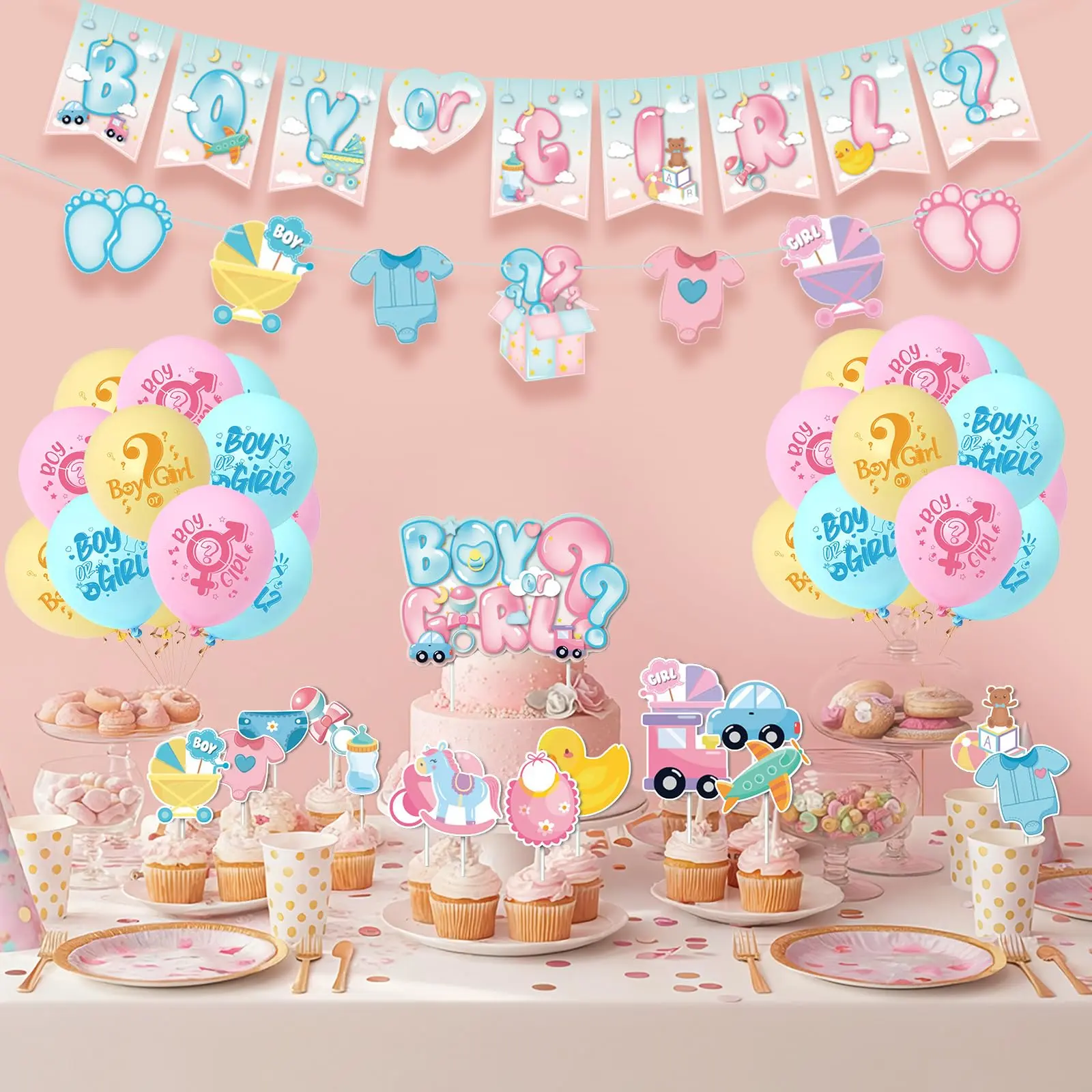 Pastel Rainbow Balloons, Macaron-Colored Birthday Decorative Balloons, 12-inch Assorted-Color Latex Balloons, perfect for decorating weddings, baby full-moon parties, and other occasions