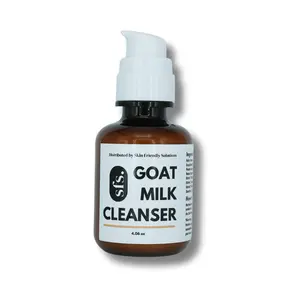 Skin Friendly Solutions Goat Milk Cleanser for face Non foaming cleanser to gently remove dirt from skin