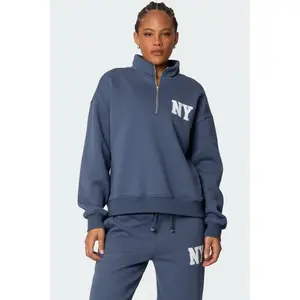 Ny Quarter Zip Sweatshirt