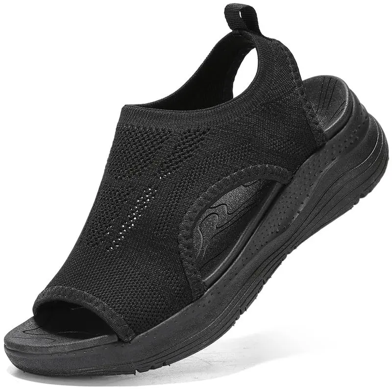 Women's Comfort Orthopedic Sandals Arch Support Women's Walking Sports Sports Sandals Open Toe Anti Slip Plantar Fasciitis Platform Dress Sandals