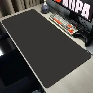 Solid Black Extended Mouse Pad | Minimalist Desk Mat | Oversized Non-Slip for Gamers & Office Users | Sleek Professional Aesthetic | Perfect for Gaming Setup & Desk Decor Gaming Mouse Pads#FYP #Minimalist #OfficeEssentials #GamingMat