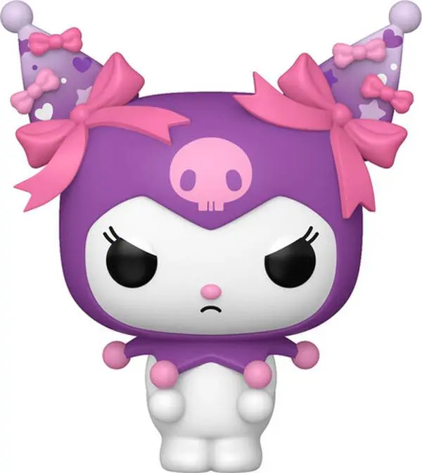 Funko POP! Sanrio My Melody Kuromi - Kuromi Grumpy 9.7cm Vinyl Figurine, Collectible for Fans, Cute Kawaii Decoration Figure, Statue Bobblehead Collectible Toy, Cute Kawaii Figure