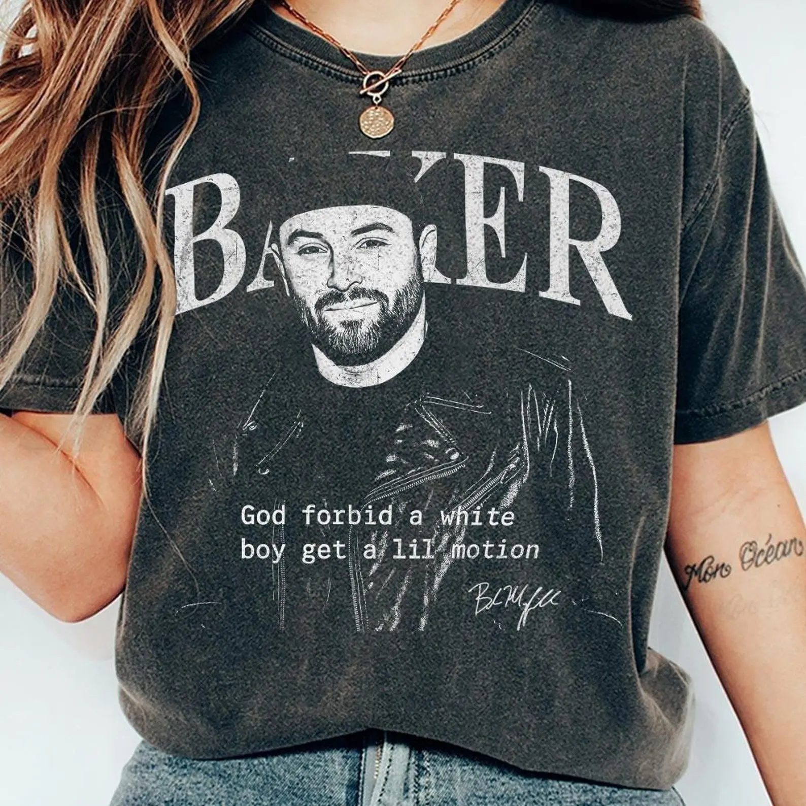 Comfort Colors Baker Mayfield God Forbid Vintage Shirt, Tampa Bay Baker Mayfield Game Day Shirt, Football Shirt