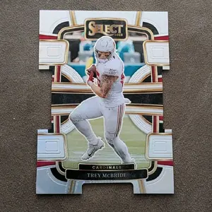Trey McBride 2023 Panini Select Die Cut Concourse Cardinals Card