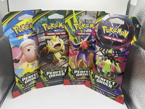 2026 Pokemon Mega Evolution Perfect Order Booster Packs - Lot of 4