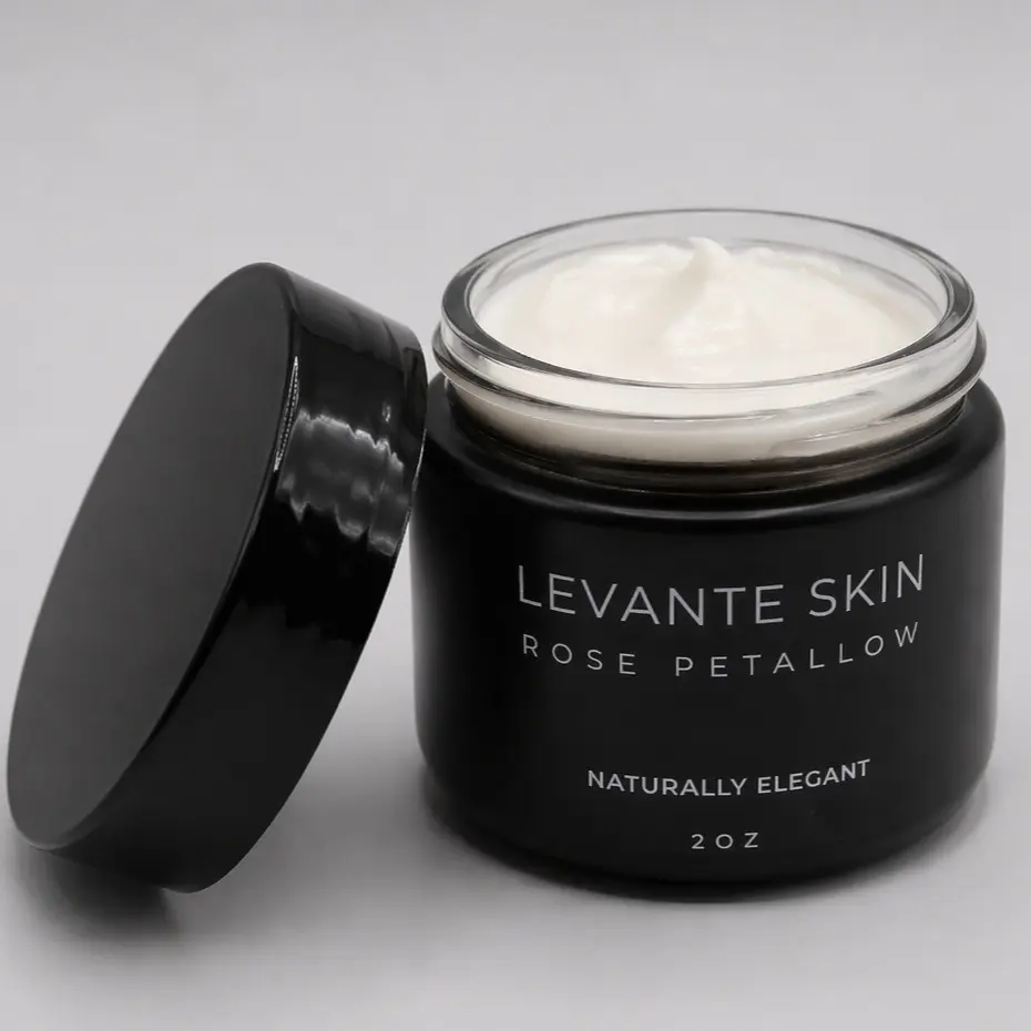 LEVANTE SKIN Whipped Beef Tallow & Essential Oils Nourishing Face Cream Moisturizer Body Lotion Skin Care Lip Balm Hydrating Moisturizing 100% Natural Ingredients
