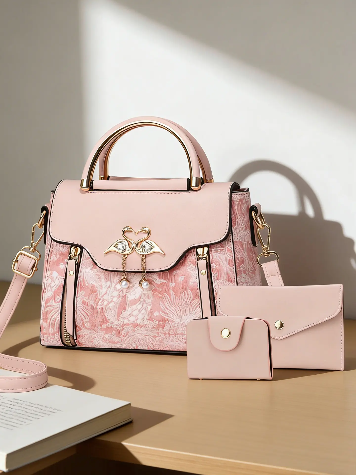 Embroidered Women's Bag, High-End Embroidery Purse, Flap Crossbody Purse, Crossbody Shoulder Purses, Fashion Crossbody Handbag, Casual Trendy Handbag, Casual Versatile Design, Premium Fabric, Perfect Gift for Mom & Girlfriend