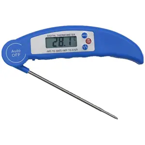 212 MAIN Karving King Digital Food Thermometer - LCD Kitchen Gadget, Instant Read with +570°F Range, Folded Probe for Home Cooking