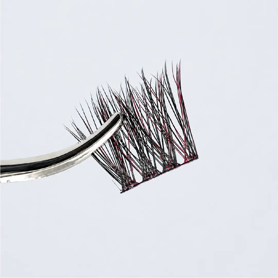 Pro Lash Limited Run 3-Pack Burgundy Balayage Fake Eyelashes - 25% Burgundy 75% Black Makeup Colored Lash Extensions, False Eyelashes & Adhesives, Eye Makeup, Cosmetic, Fake Lashes, Synthetic Mink