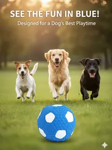 Pet Toy Ball,wiggle  ball Interactive Squeaky Football Toy for Dogs Durable Chew & Play Ball Safe for Indoor & Outdoor Play Encourages Exercise Reduces Stress Promotes Health Fun for All Dogs