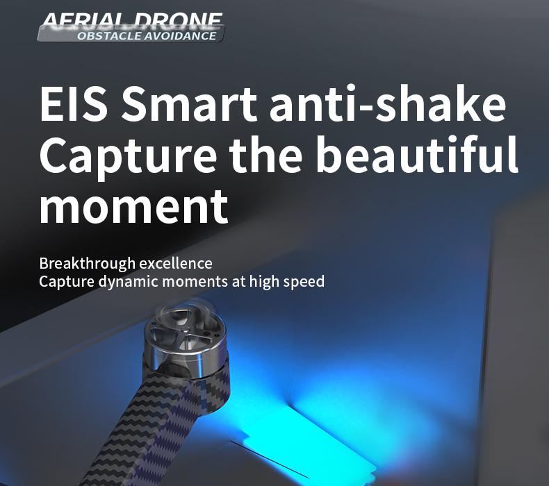 Aerial Drone C13s Pro 2026 - GPS Positioning, 4K UHD EISCamera, 5G WiFi FPV, Brushless Motors, Optical Flow Hover,Intelligent Obstacle Avoidance, Auto Return, 360° Stunt Roll,Two Batteries