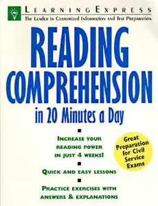 USED-Reading Comprehension in 20 Minutes a Day (Skill Builders for Test Takers) by Elizabeth Chesla (Paperback)