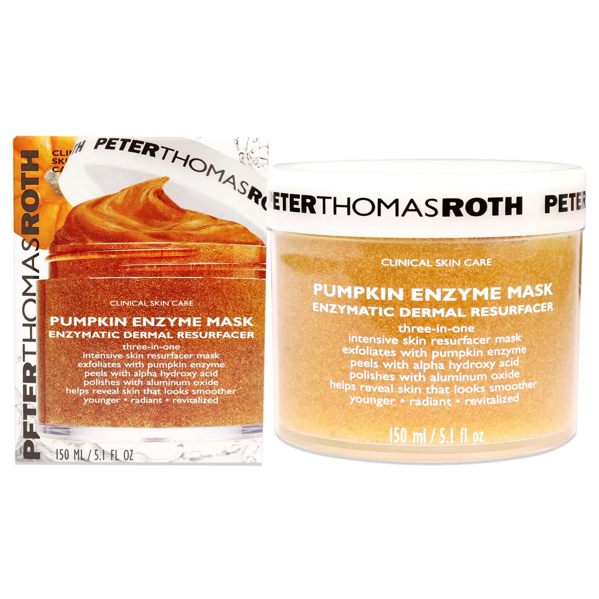 Pumpkin Enzyme Mask by Peter Thomas Roth for Women - 5 oz Mask