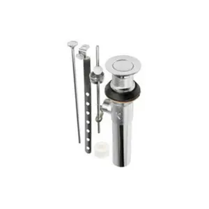 Plumb Pak K820-78 1.25 in. Mech Pop-Up No Overflow Sink Drain, Polished Chrome, Bathroom Fixtures